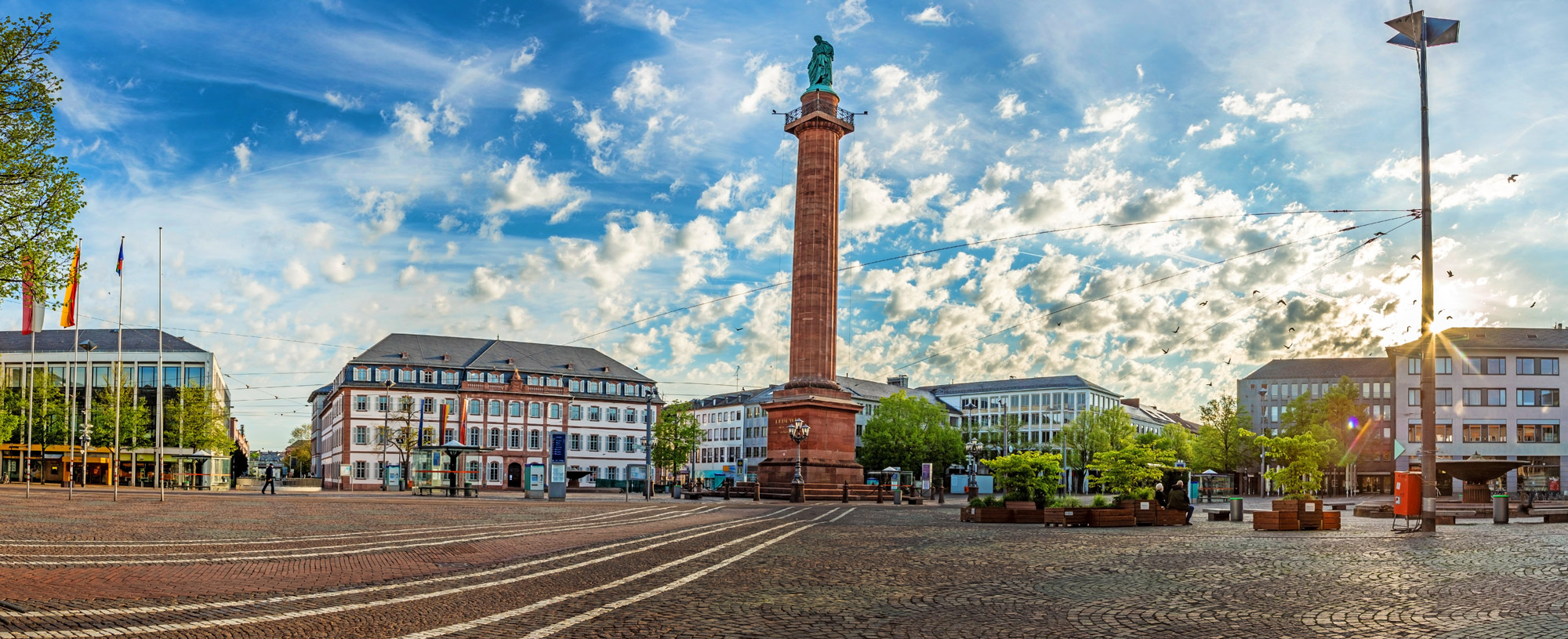 Foto des Luisenplatzes in Darmstadt