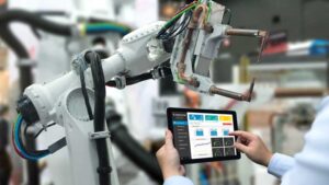 App Tablet - KUKA: Bau einer webbasierten Applikation zur Robotermodell-Auswahl